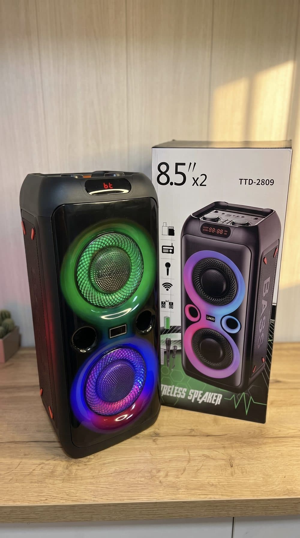 Подвійний бас 8.5"